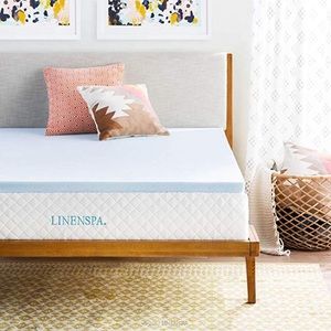 2 In Memory Foam Mattress Topper - Queen Bed Size